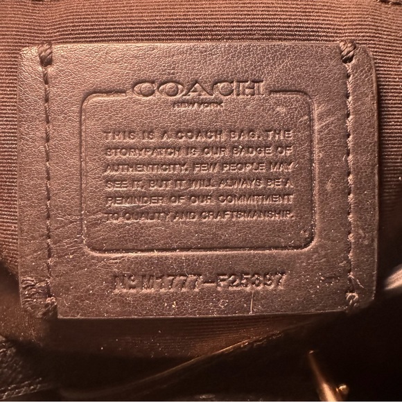 Coach Black Leather Mini Brooke Carryall Satchel - Picture 2 of 7